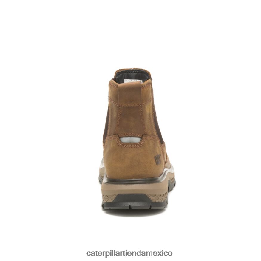 hombres botas de trabajo exposición chelsea Caterpillar pirámide ZXJB4H34 | botas de trabajo