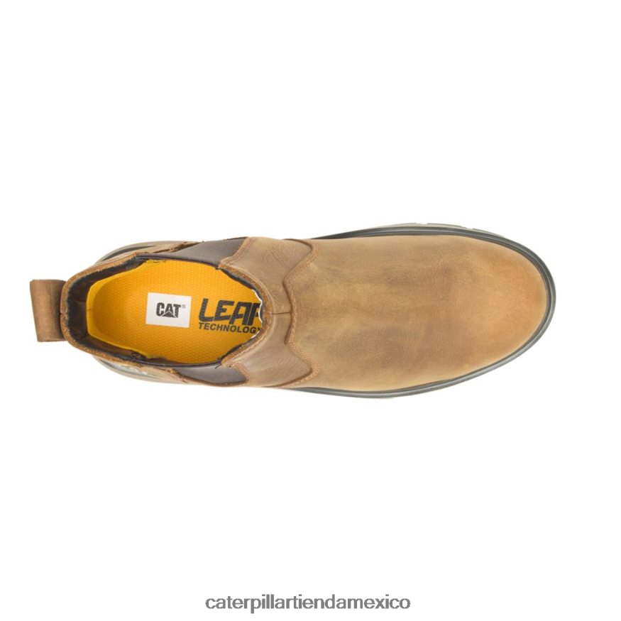 hombres botas de trabajo exposición chelsea Caterpillar pirámide ZXJB4H34 | botas de trabajo