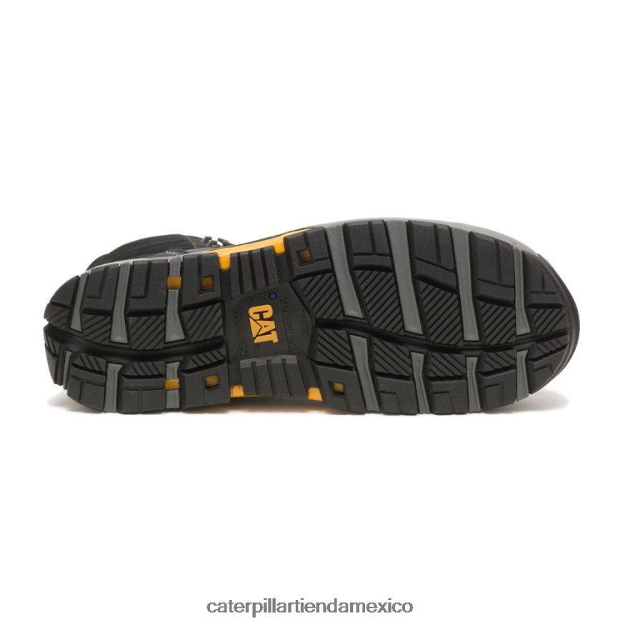 hombres botas de trabajo impermeables con punta nano cat edge Caterpillar negro ZXJB4H73 | botas de trabajo