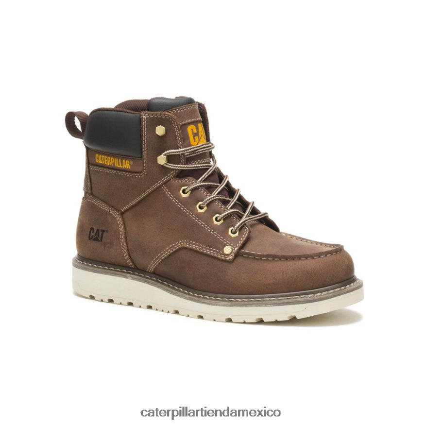 hombres calibrar la bota de trabajo Caterpillar caqui ZXJB4H43 | botas de trabajo