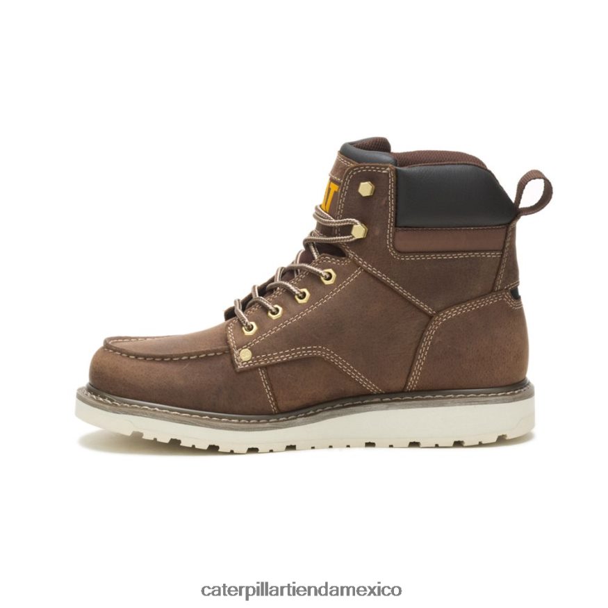 hombres calibrar la bota de trabajo Caterpillar caqui ZXJB4H43 | botas de trabajo