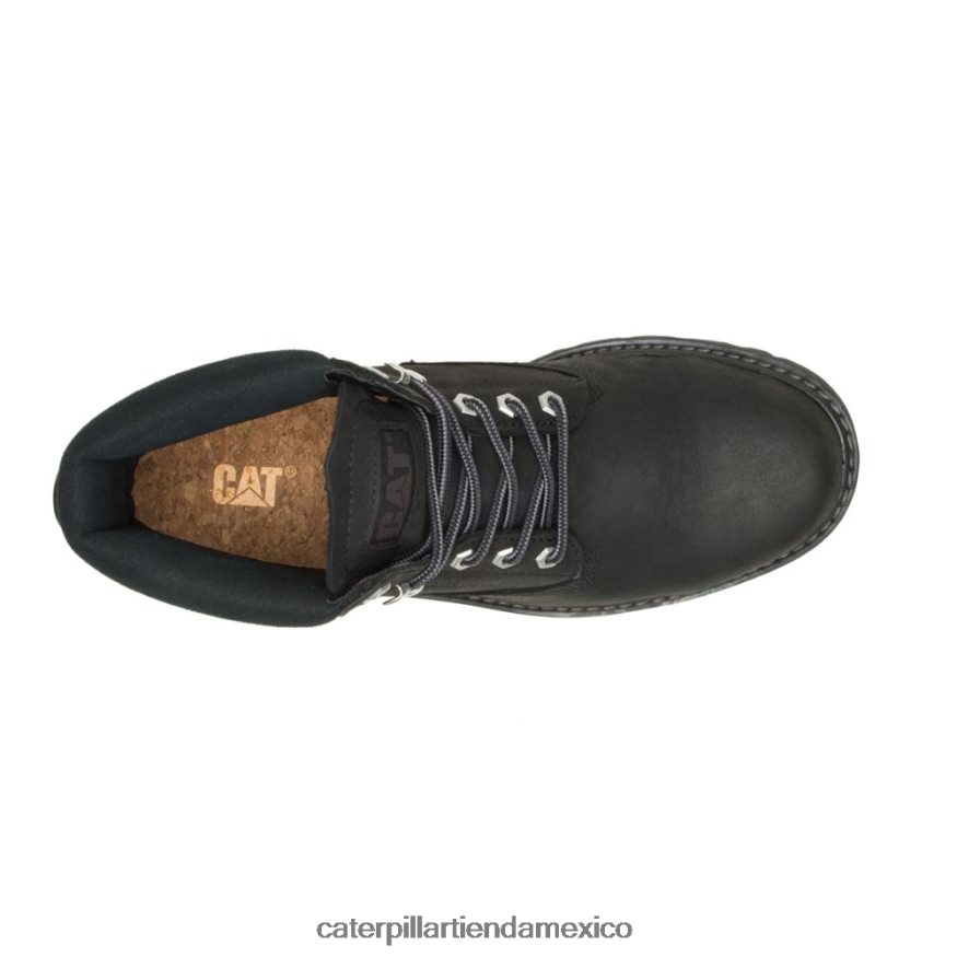 hombres bota impermeable colorado Caterpillar negro ZXJB4H200 | impermeable