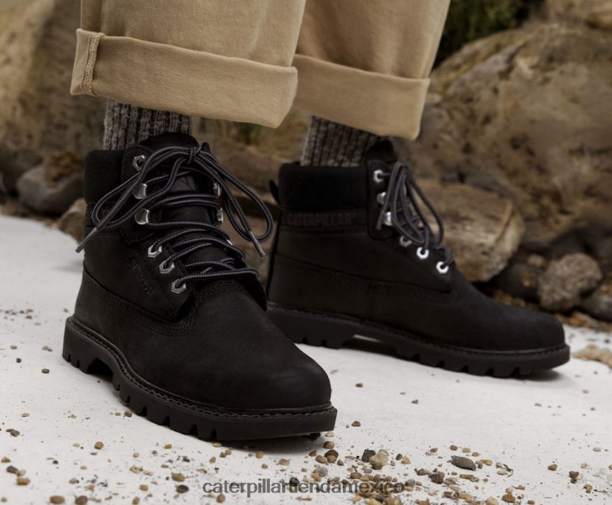 hombres bota impermeable colorado Caterpillar negro ZXJB4H200 | impermeable