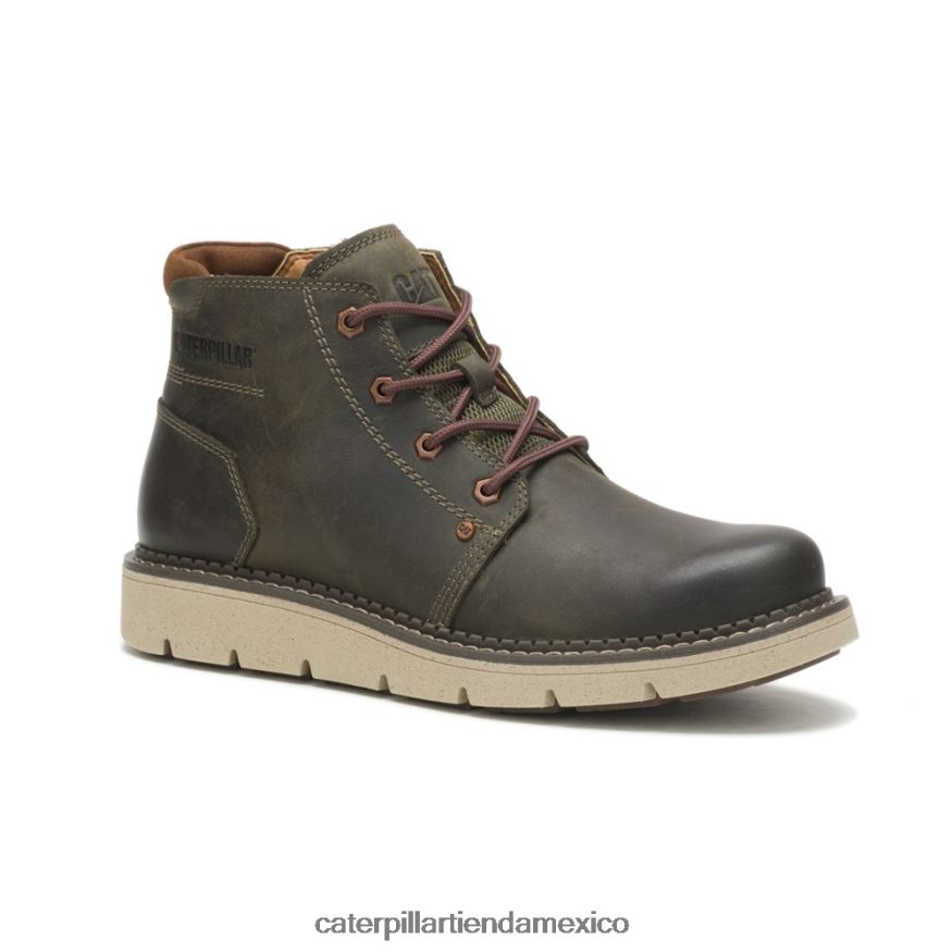 hombres bota impermeable encubierta media Caterpillar noche de oliva ZXJB4H195 | impermeable