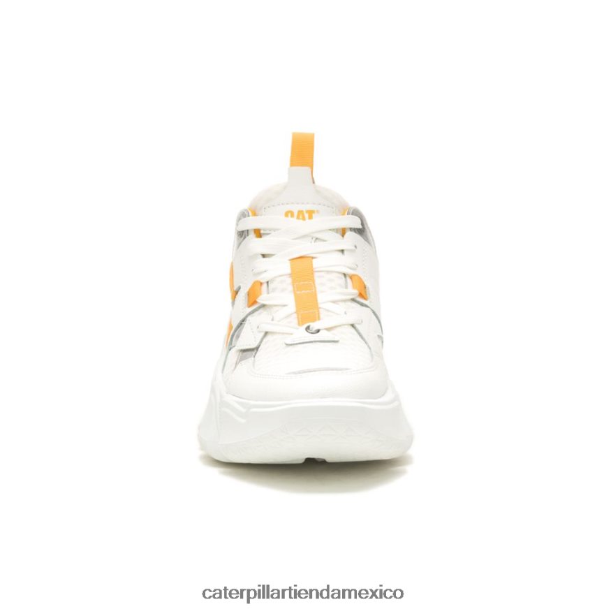 hombres tenis de malla impostor Caterpillar blanco brillante ZXJB4H155 | zapatillas casuales gruesas