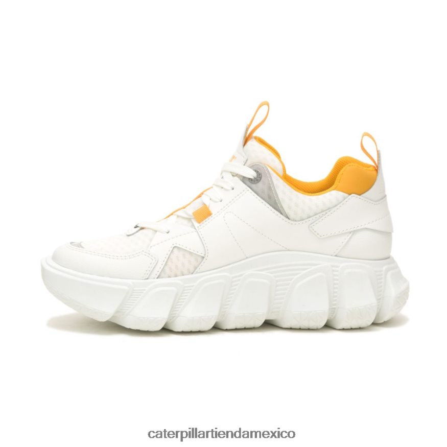hombres tenis de malla impostor Caterpillar blanco brillante ZXJB4H155 | zapatillas casuales gruesas