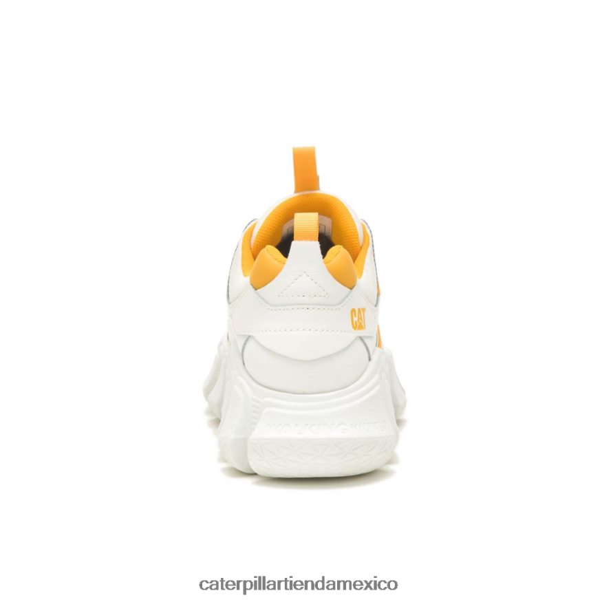 hombres tenis de malla impostor Caterpillar blanco brillante ZXJB4H155 | zapatillas casuales gruesas