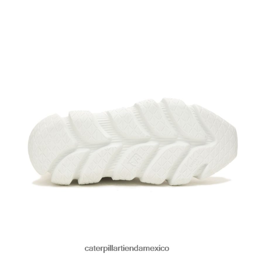 hombres tenis de malla impostor Caterpillar blanco brillante ZXJB4H155 | zapatillas casuales gruesas