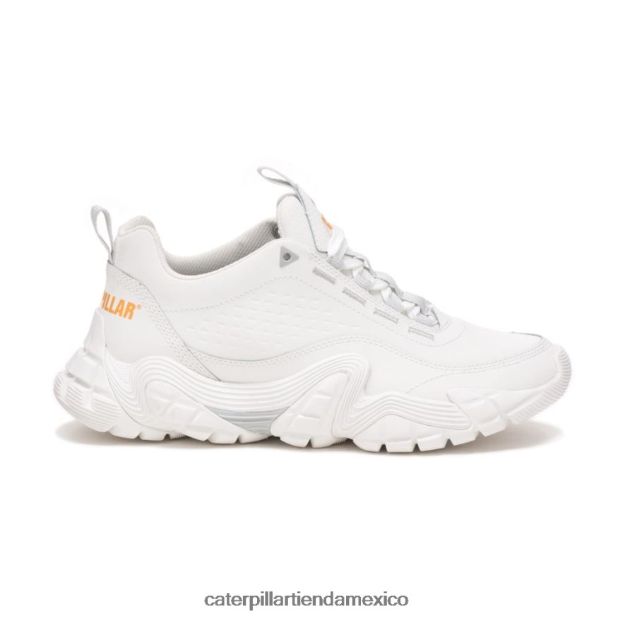 hombres zapatilla vapor storm Caterpillar blanco brillante ZXJB4H151 | zapatillas casuales gruesas
