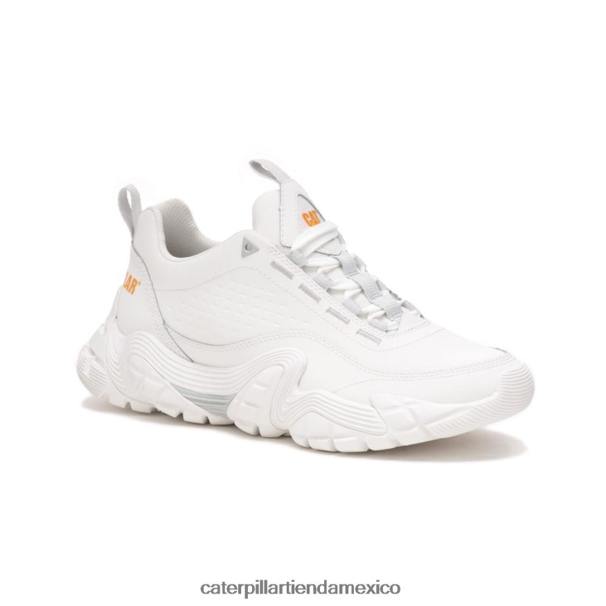 hombres zapatilla vapor storm Caterpillar blanco brillante ZXJB4H151 | zapatillas casuales gruesas