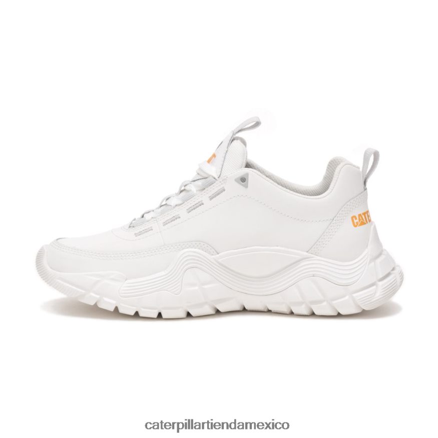 hombres zapatilla vapor storm Caterpillar blanco brillante ZXJB4H151 | zapatillas casuales gruesas