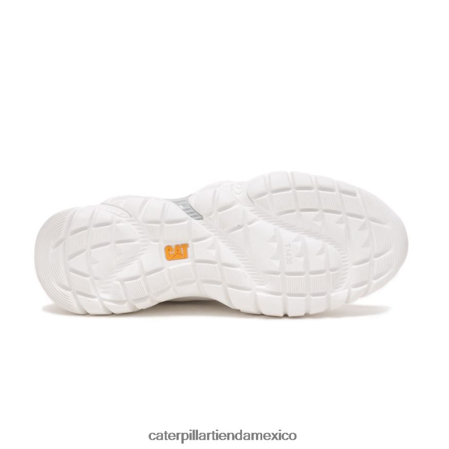 hombres zapatilla vapor storm Caterpillar blanco brillante ZXJB4H151 | zapatillas casuales gruesas
