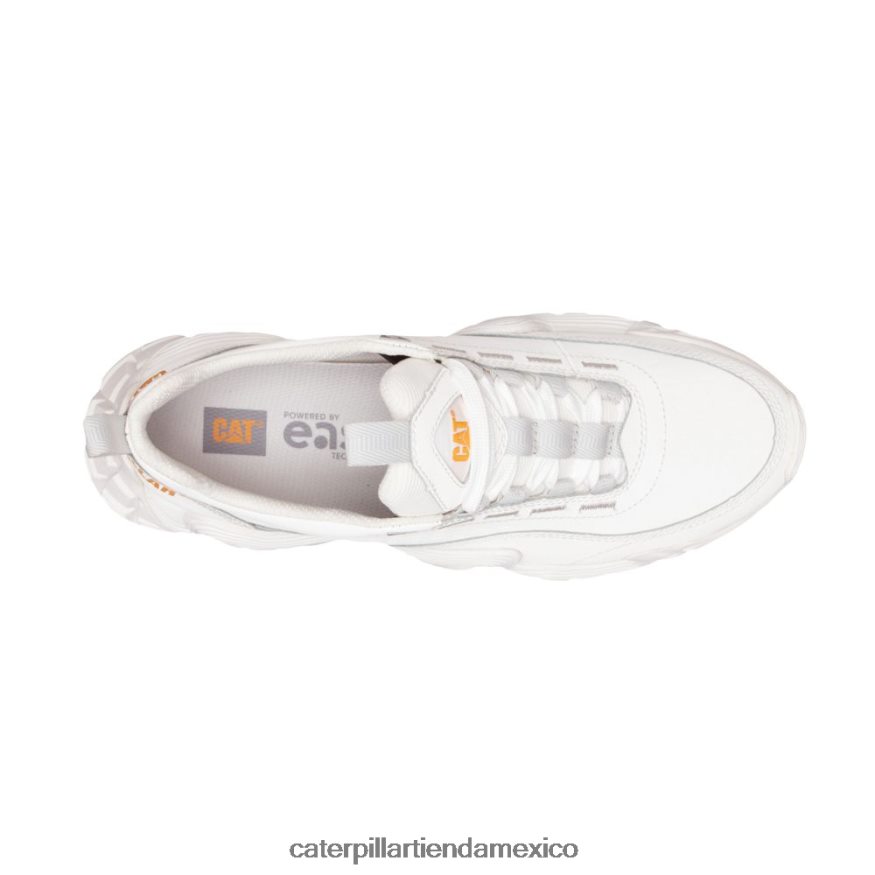hombres zapatilla vapor storm Caterpillar blanco brillante ZXJB4H151 | zapatillas casuales gruesas