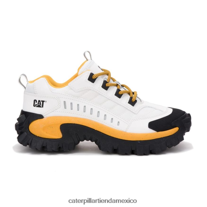 hombres zapato intruso Caterpillar blanco amarillo ZXJB4H131 | zapatillas casuales gruesas