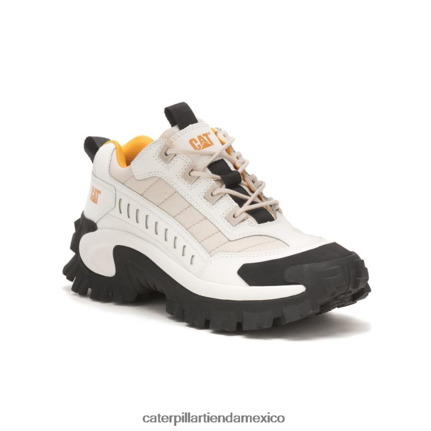 hombres zapato intruso Caterpillar blanco brillante/abedul ZXJB4H137 | zapatillas casuales gruesas