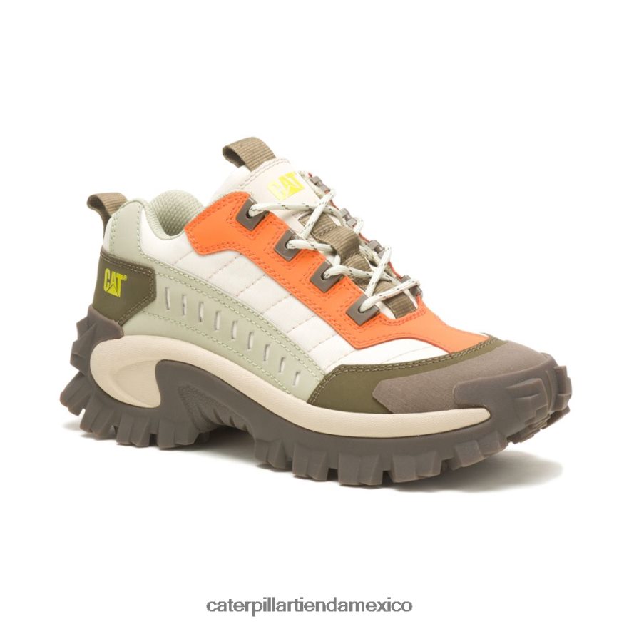 hombres zapato intruso Caterpillar gris musgo/oropéndola ZXJB4H138 | zapatillas casuales gruesas