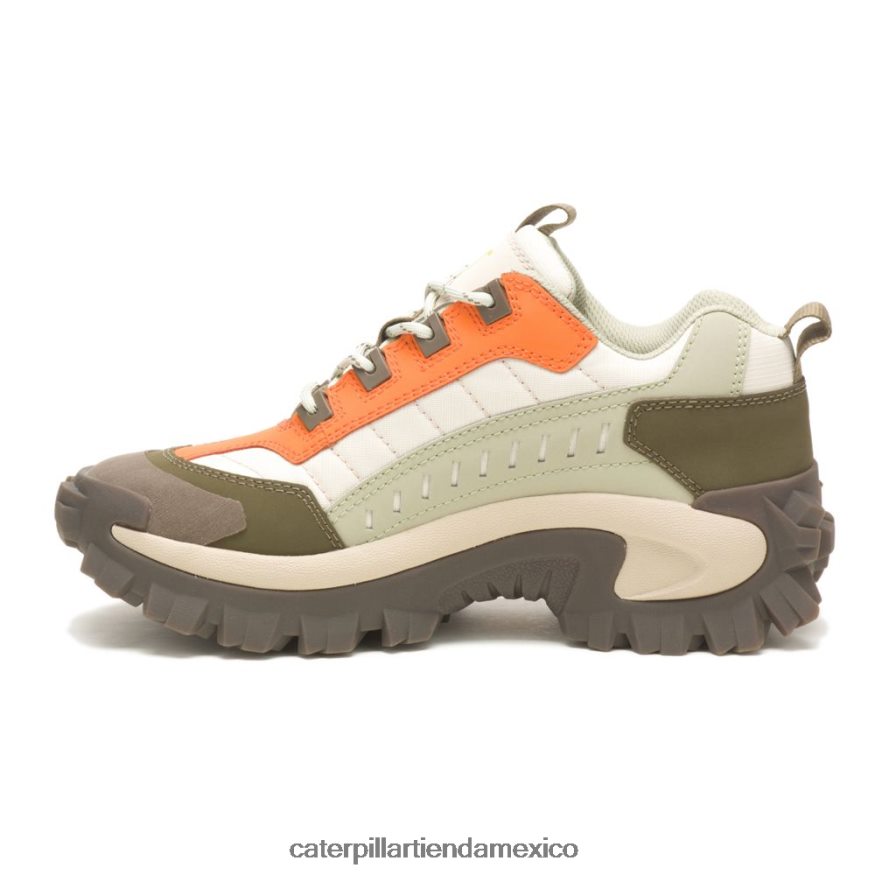 hombres zapato intruso Caterpillar gris musgo/oropéndola ZXJB4H138 | zapatillas casuales gruesas