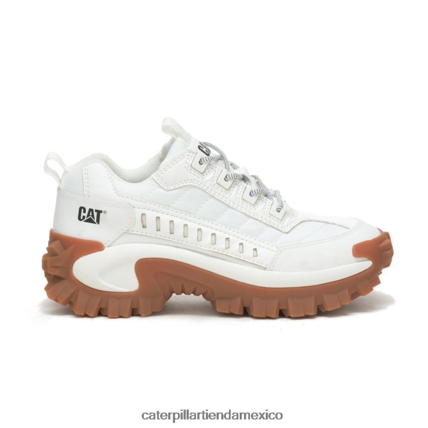 hombres zapato intruso eco Caterpillar blanco brillante ZXJB4H126 | zapatillas casuales gruesas