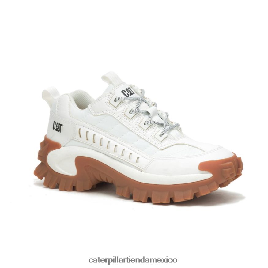 hombres zapato intruso eco Caterpillar blanco brillante ZXJB4H126 | zapatillas casuales gruesas