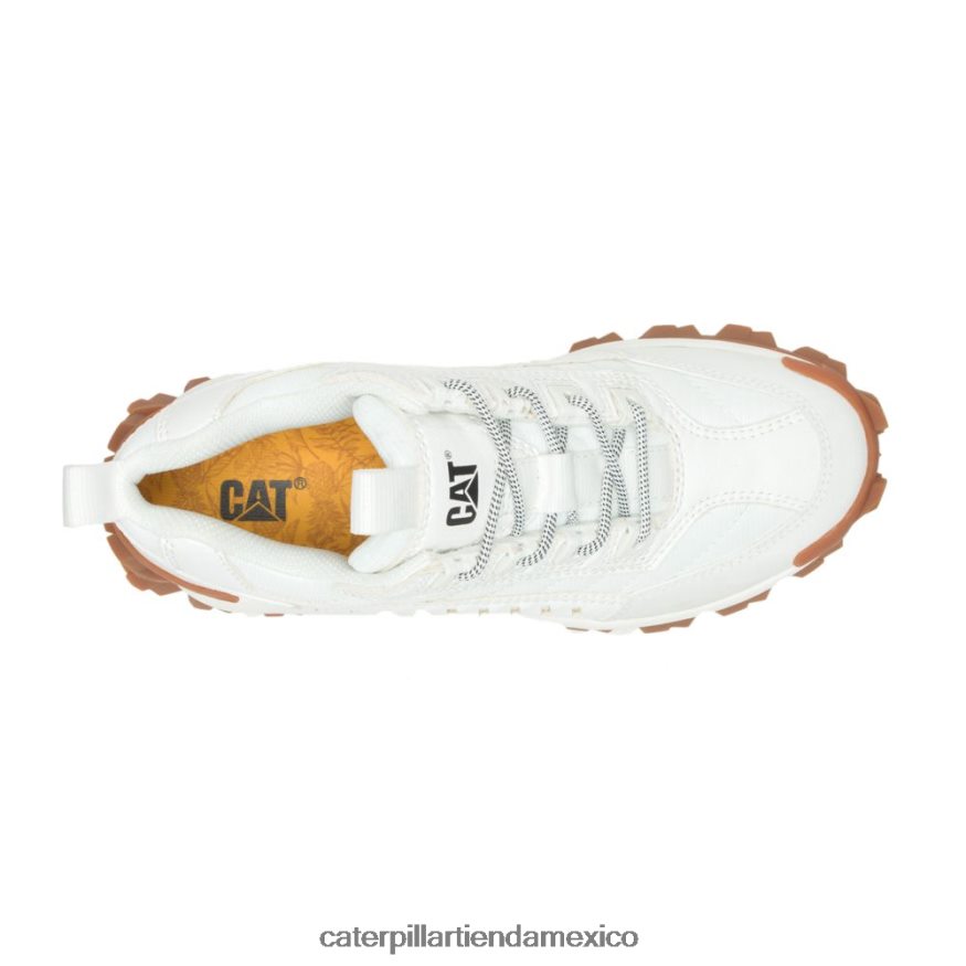 hombres zapato intruso eco Caterpillar blanco brillante ZXJB4H126 | zapatillas casuales gruesas