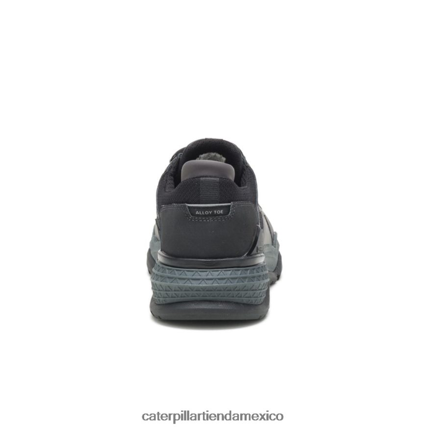 hombres Zapato de trabajo con punta de aleación resistente al agua Provoca Lo Caterpillar negro ZXJB4H107 | zapatos de trabajo