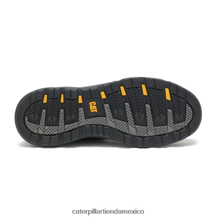 hombres Zapato de trabajo con punta de aleación resistente al agua Provoca Lo Caterpillar negro ZXJB4H107 | zapatos de trabajo