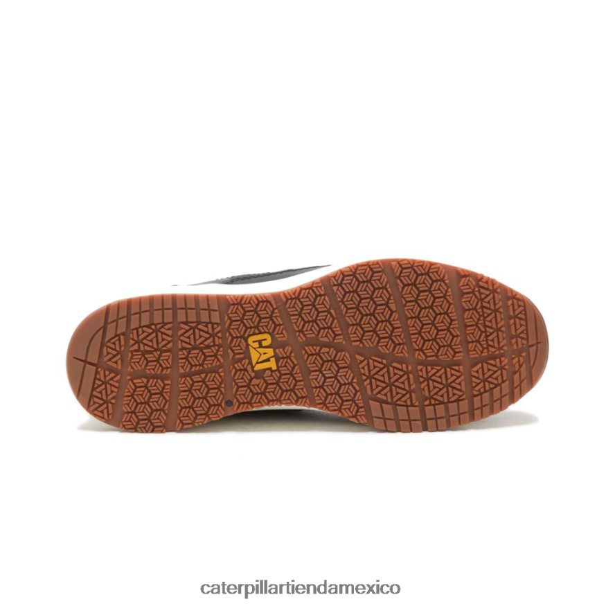 hombres Zapato de trabajo con punta de compuesto de carbono Streamline Runner Caterpillar negro/amarillo gato ZXJB4H82 | zapatos de trabajo