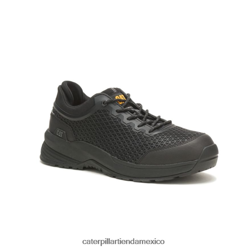 hombres Zapato de trabajo con punta de material compuesto aerodinámico 2.0 Caterpillar negro ZXJB4H96 | zapatos de trabajo