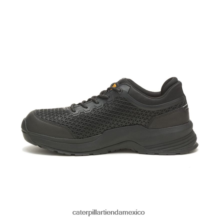 hombres Zapato de trabajo con punta de material compuesto aerodinámico 2.0 Caterpillar negro ZXJB4H96 | zapatos de trabajo