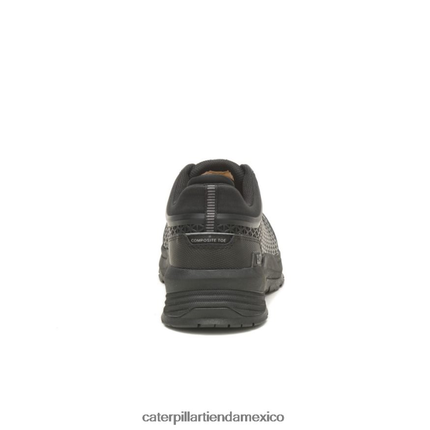 hombres Zapato de trabajo con punta de material compuesto aerodinámico 2.0 Caterpillar negro ZXJB4H96 | zapatos de trabajo