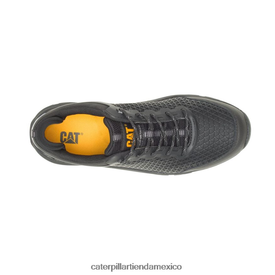 hombres Zapato de trabajo con punta de material compuesto aerodinámico 2.0 Caterpillar negro ZXJB4H96 | zapatos de trabajo