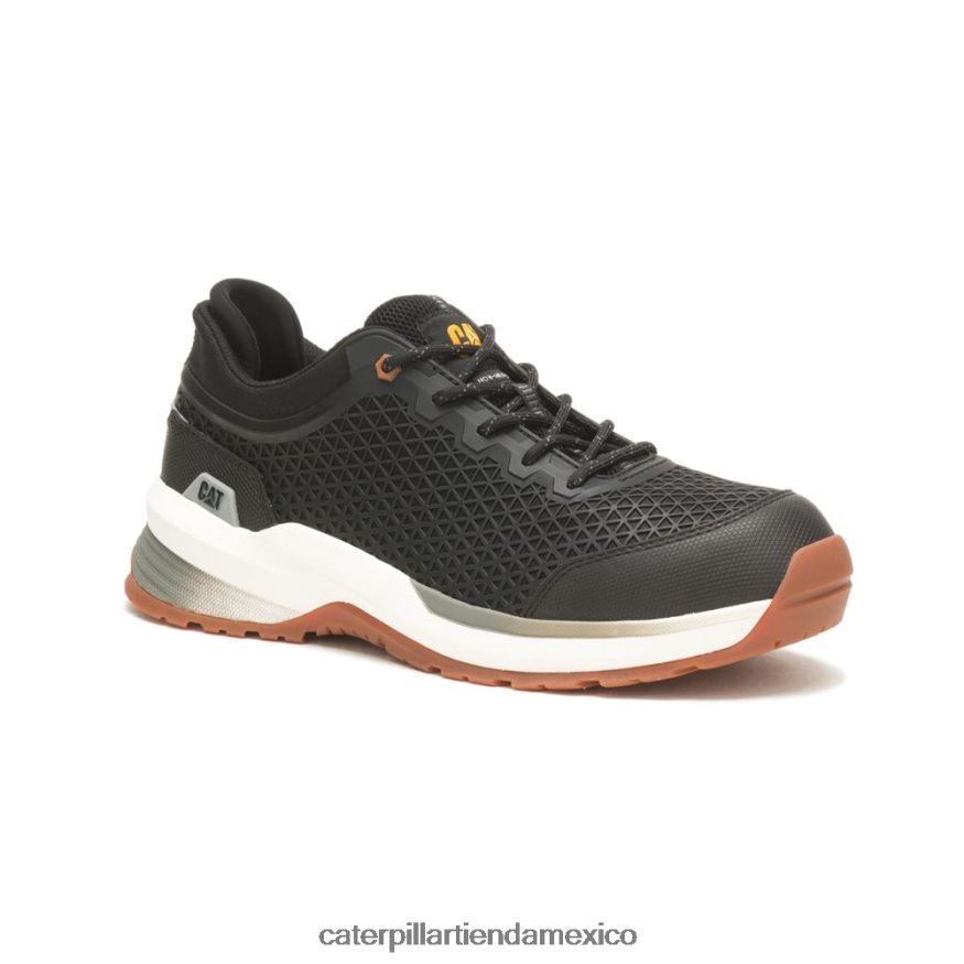 hombres Zapato de trabajo con punta de material compuesto aerodinámico 2.0 Caterpillar negro ZXJB4H99 | zapatos de trabajo