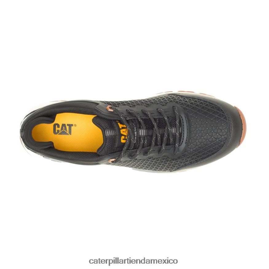 hombres Zapato de trabajo con punta de material compuesto aerodinámico 2.0 Caterpillar negro ZXJB4H99 | zapatos de trabajo