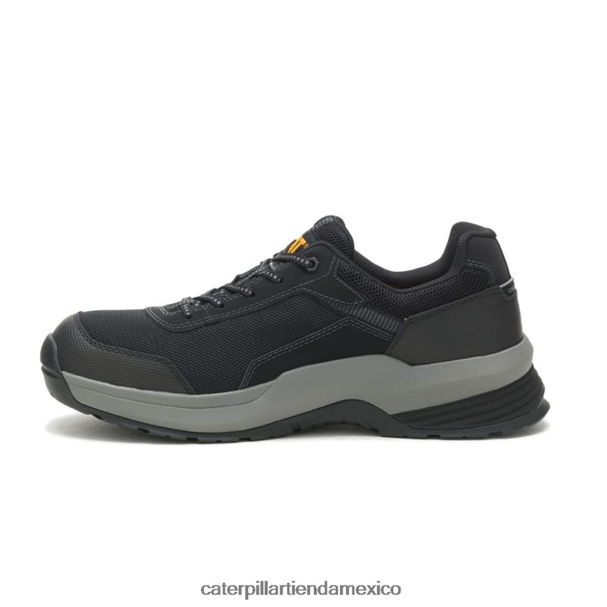 hombres Zapato de trabajo con punta de material compuesto de malla aerodinámica 2.0 Caterpillar negro ZXJB4H91 | zapatos de trabajo