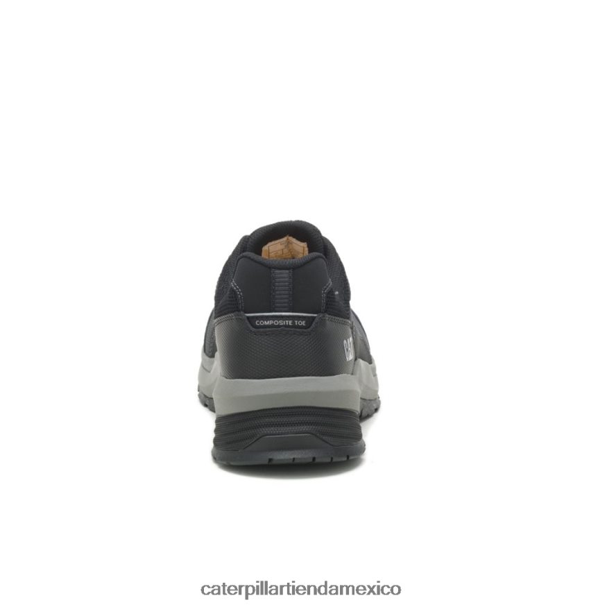 hombres Zapato de trabajo con punta de material compuesto de malla aerodinámica 2.0 Caterpillar negro ZXJB4H91 | zapatos de trabajo