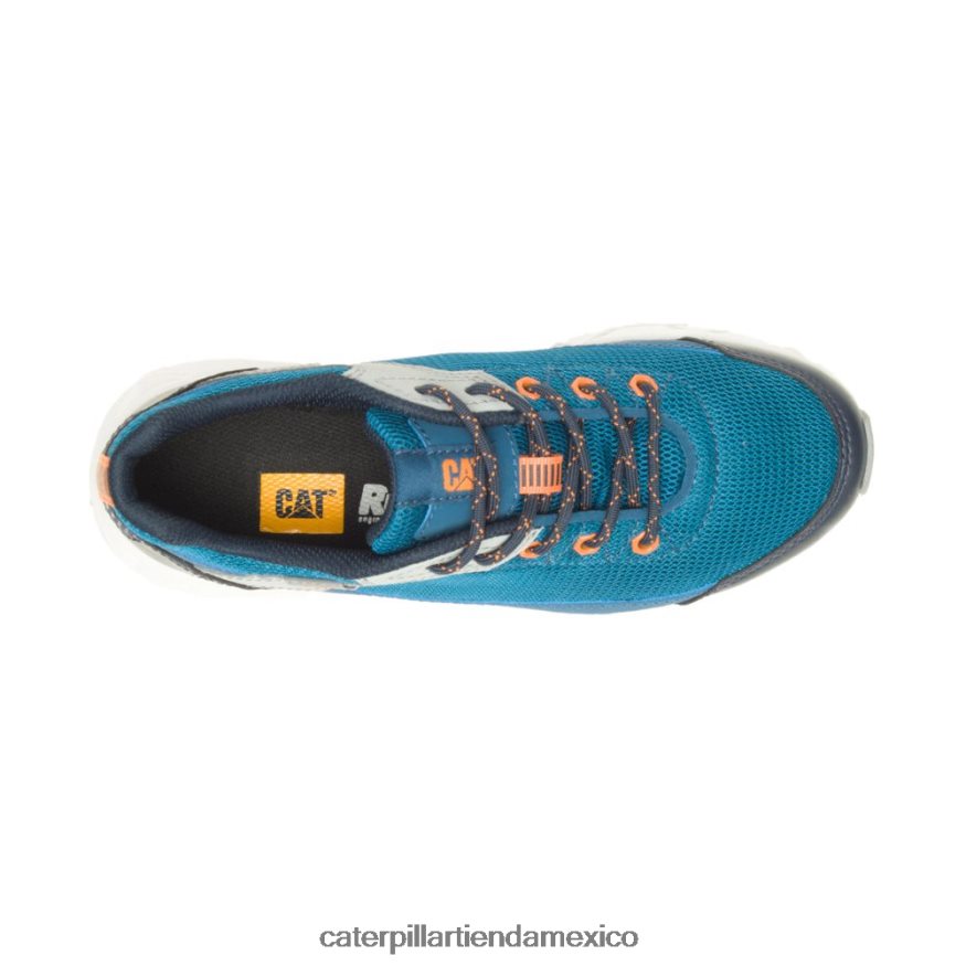 hombres zapatilla prorush speed fx Caterpillar azul marroquí/paloma salvaje ZXJB4H105 | zapatos de trabajo
