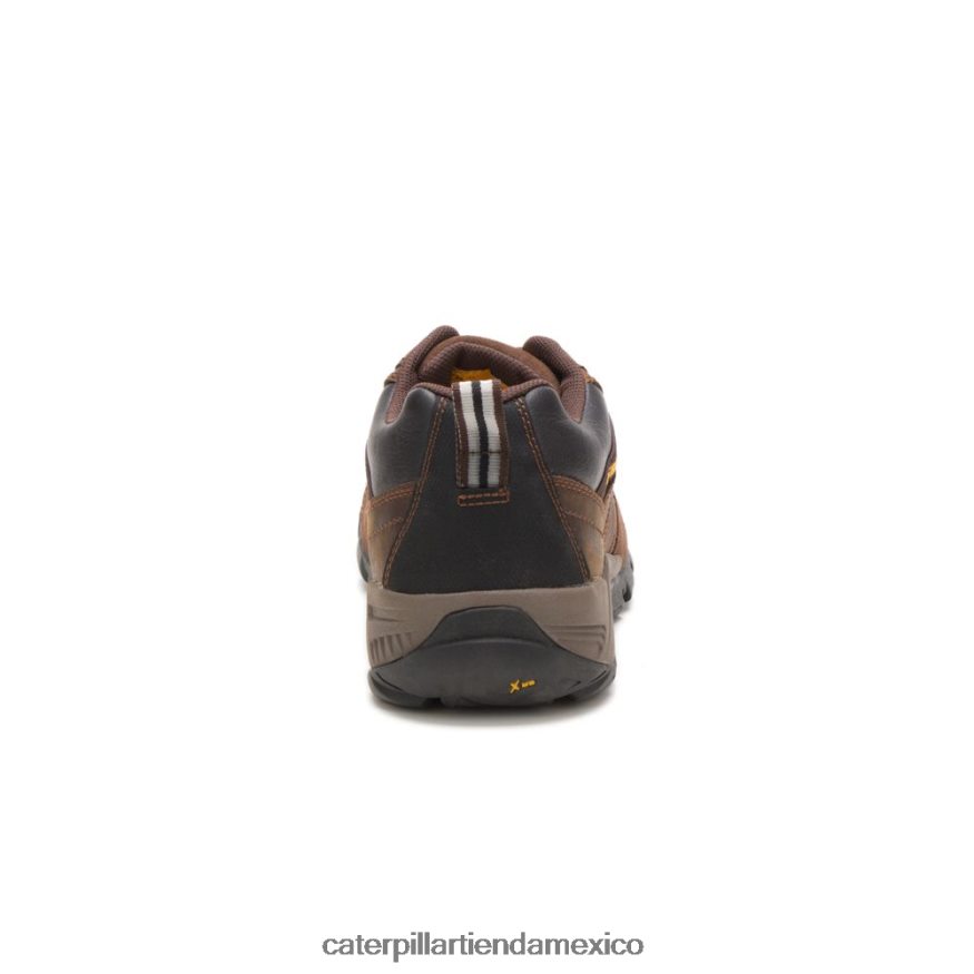 hombres zapato de trabajo con punta de material compuesto de argón Caterpillar marron oscuro ZXJB4H89 | zapatos de trabajo