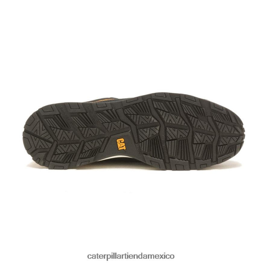 hombres zapato de trabajo con punta de material compuesto venward Caterpillar negro/amarillo gato ZXJB4H85 | zapatos de trabajo
