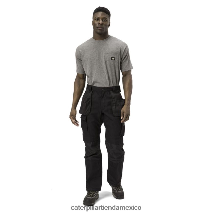 hombres pantalón de marca Caterpillar negro ZXJB4H246 | fondos