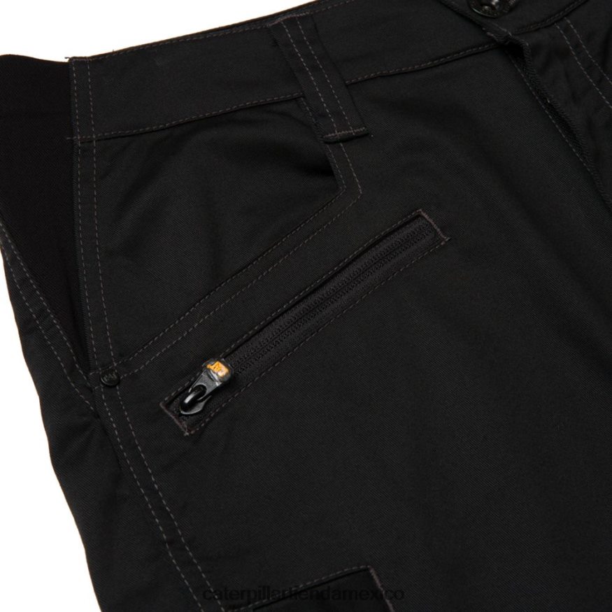 hombres pantalón flexible del operador Caterpillar negro ZXJB4H245 | fondos
