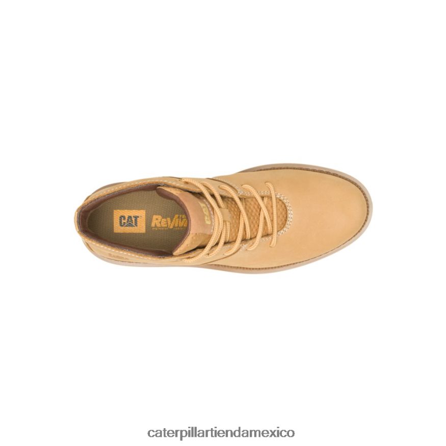 mujer Bota media Chariot con puntera lisa Caterpillar reinicio cariño ZXJB4H306 | botas casuales