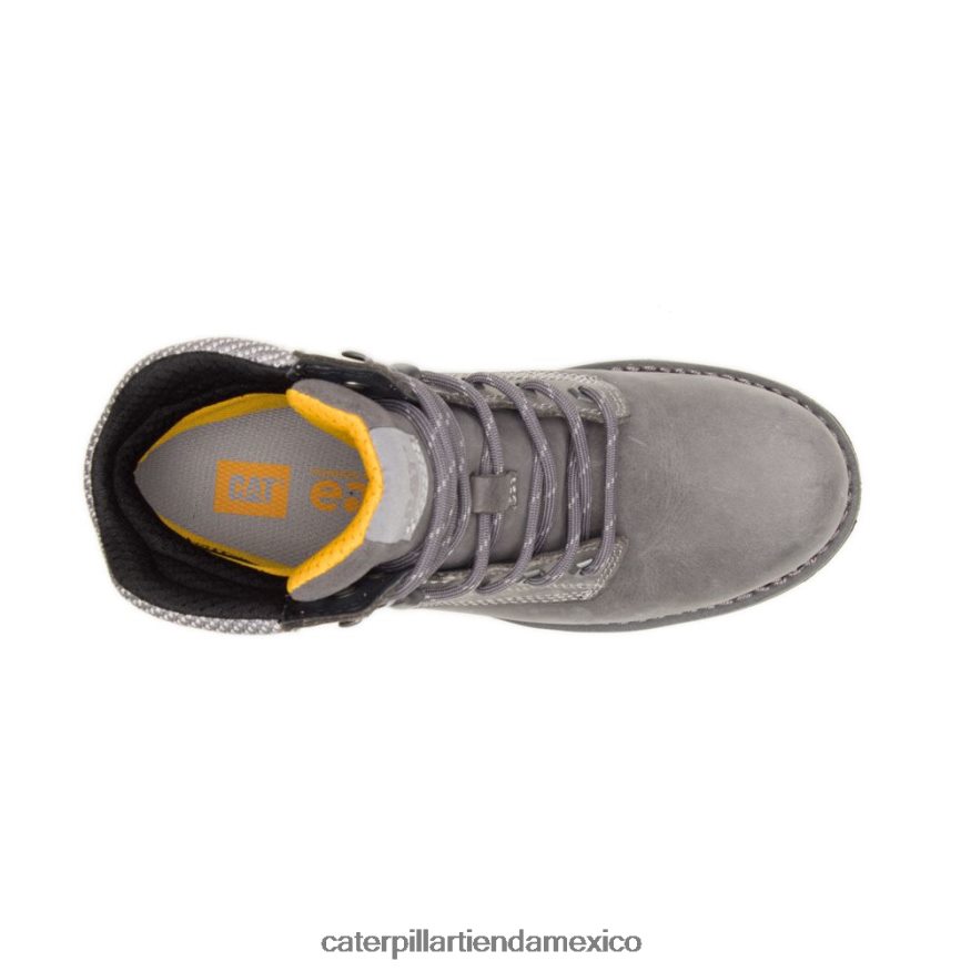 mujer bota de trabajo con puntera de acero de cachemira de 6