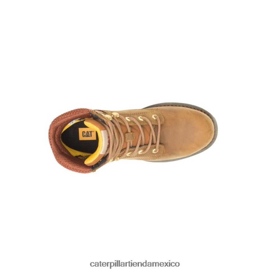 mujer bota de trabajo con puntera de acero de cachemira de 6