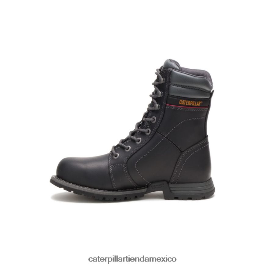 mujer bota de trabajo impermeable con punta de acero echo Caterpillar negro ZXJB4H262 | botas de trabajo