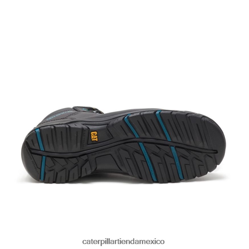 mujer bota de trabajo impermeable con punta de acero mae Caterpillar negro ZXJB4H276 | botas de trabajo