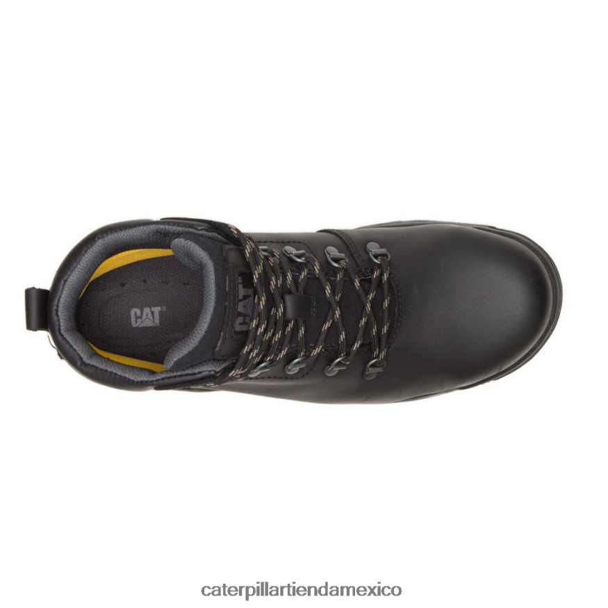 mujer bota de trabajo impermeable con punta de acero mae Caterpillar negro ZXJB4H276 | botas de trabajo