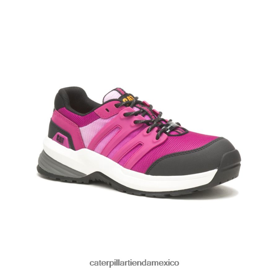 mujer Zapato de trabajo con punta de material compuesto aerodinámico 2.0 Caterpillar fiesta fucsia ZXJB4H298 | zapatos de trabajo