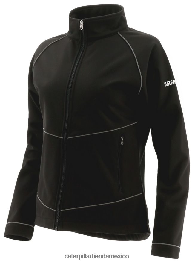 mujer chamarra tritón softshell Caterpillar negro ZXJB4H304 | tops y ropa de abrigo
